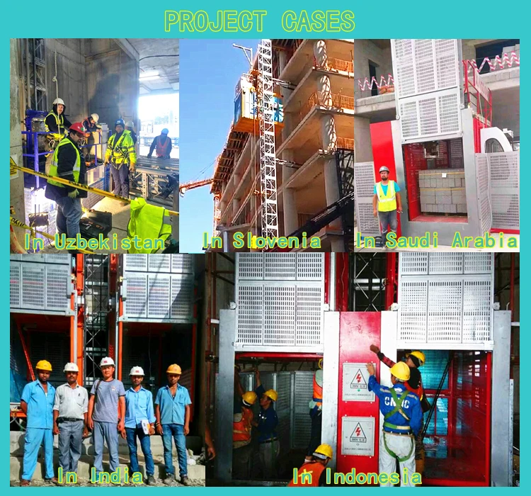 Construction passenger hoist Project