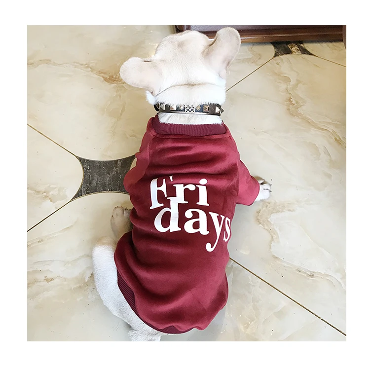 

Wholesale new popular autumn and winter warm dog clothes gold velvet thick cat sweater