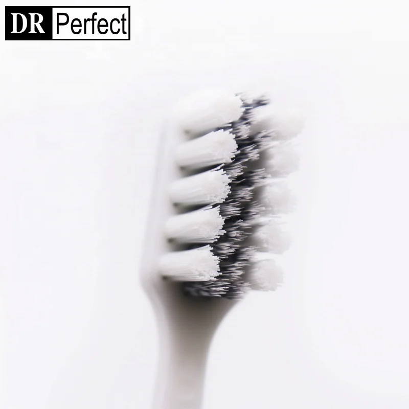 

Massage comfortable soft rubber handle adult toothbrush