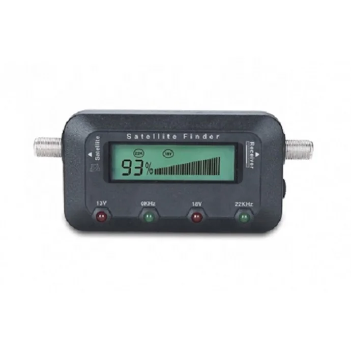 

GECEN dvb-s2 analogue mini satellite finder meter cheap satellite finder SF-9505E, Black