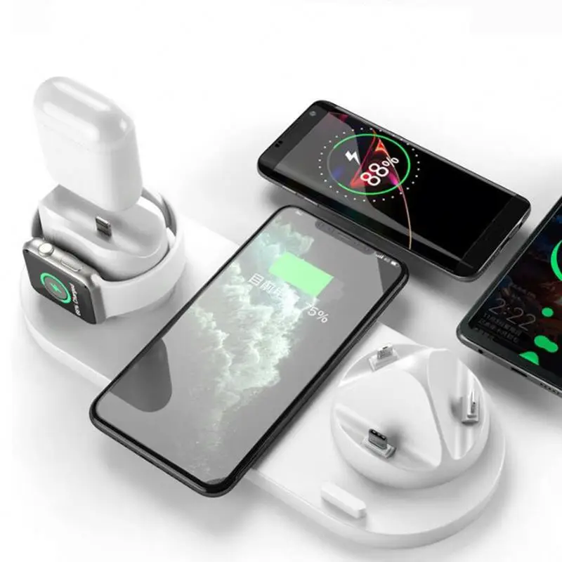 

Four in one mobile phone chargers REKtw 3 usb phone charger, Black white pink