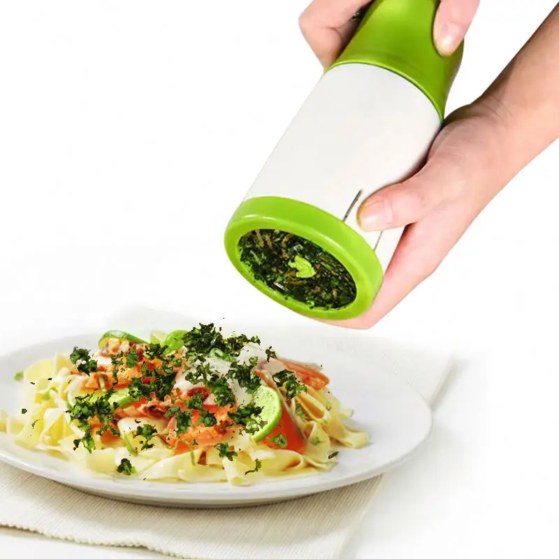 

Portable Vegetable Herb Spice GrinderParsley Shredder Chopper Fruit Vegetable Cutter Kitchen Gadgets