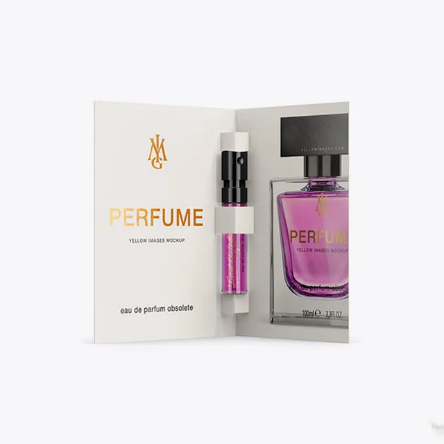 Download Free Custom Folding Paper Card Perfume Sample Card For Trail Perfume Bottle Buy Perfume Sample Card Folding Paper Card Product On Alibaba Com PSD Mockup Template