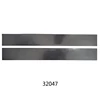 1.3mm Thickness Black Plastic Cap Material Rectangular PE Sheet