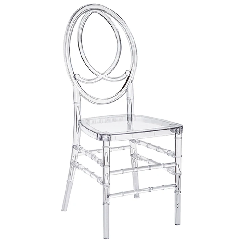 

Rental wedding banquet chair stacking plastic clear phoenix chair