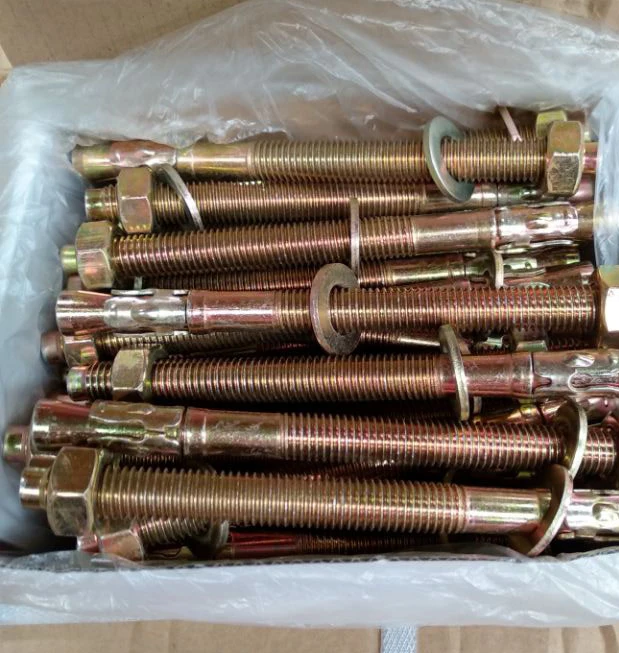 Fasteners Manufacturers Stainless Steel Hilti Anchor Bolt Wedge Anchor Expansion Bolt Through Bolt
