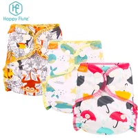 

wholesale washable reusable cloth nappy newborn fitted cloth bamboo cotton baby diaper