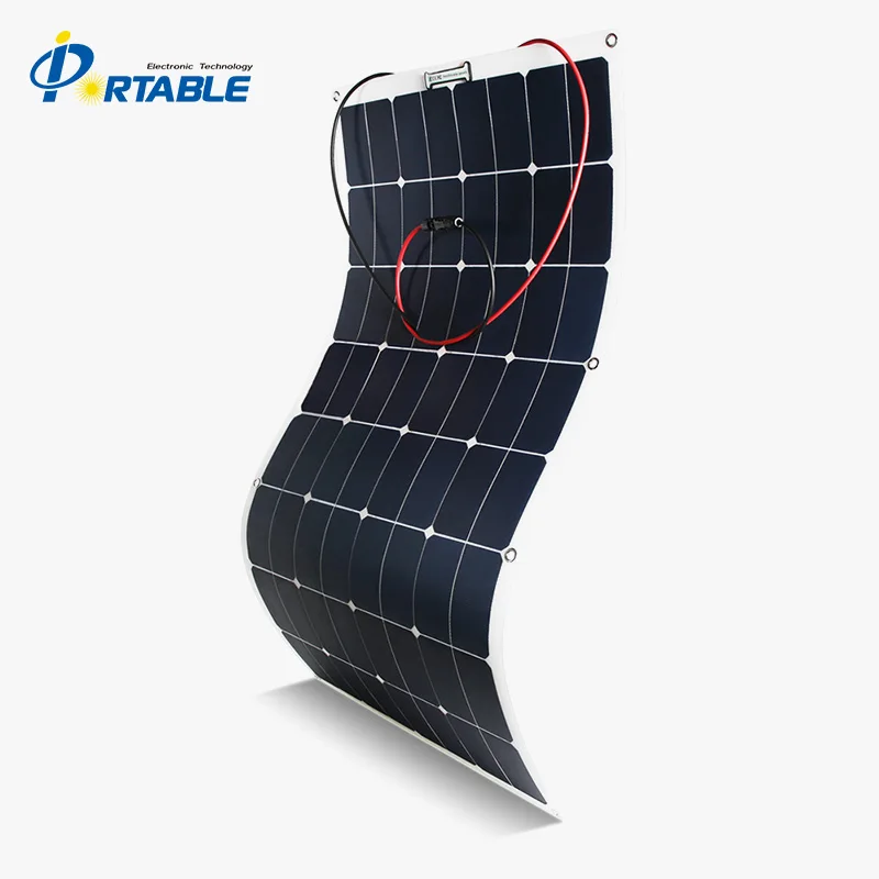 
100W 18V transparent flexible solar panel 