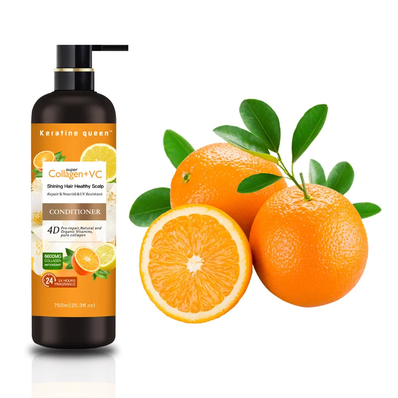 

Hot Sale OEM/ODM Hair Shampoo And Conditioner Set Pure Vitamin c Orange hair shampoo