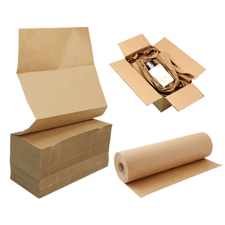 100% Biodegradable Void Fill Paper Cushion Filler Material for Smartfill Machine