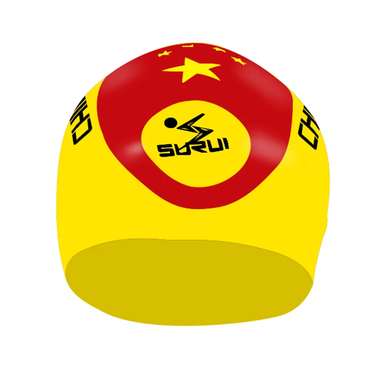 

custom cool arena silicone swim beanie hats country swim caps, Customized