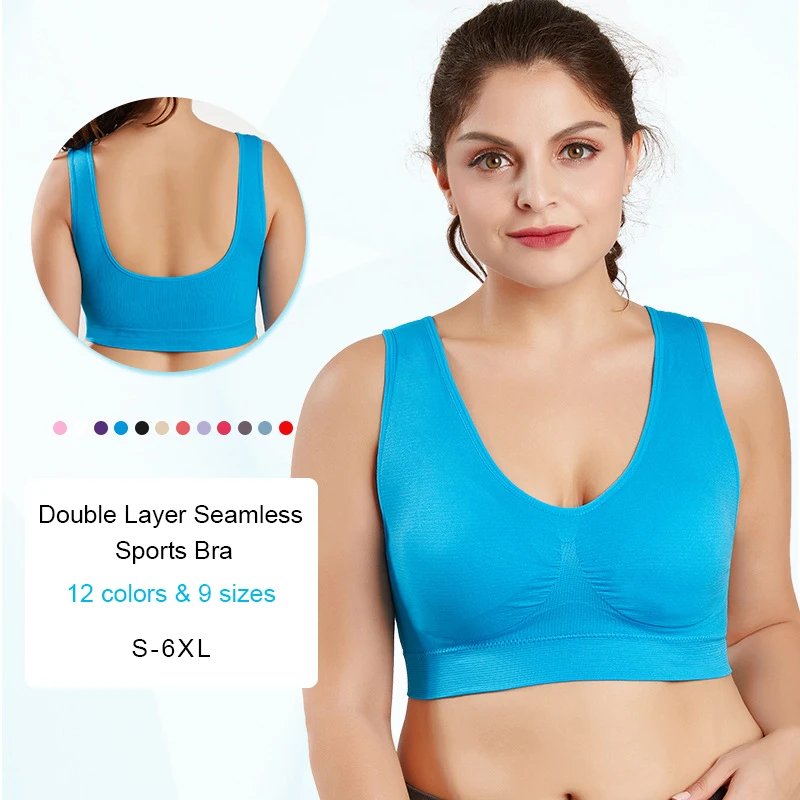 

Cheap Price High Impact Sports Bra Plus Size Running lady Yoga Sports Bras women yoga wear