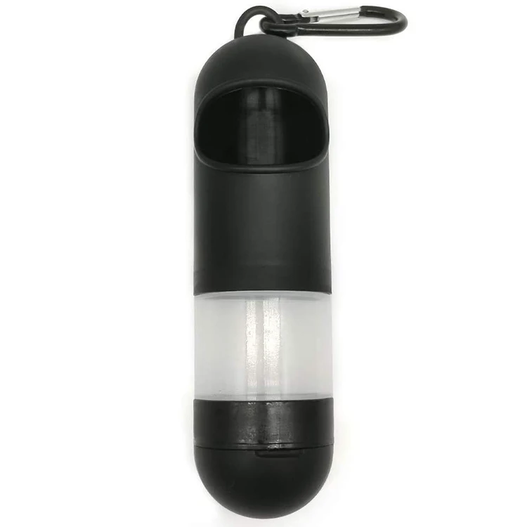 

OEM High quality Dog Poop Bag Dispenser with Hand Sanitizer Bottle, Black