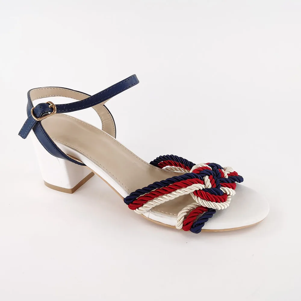 

Ladies high-heeled sandals new color matching lace-up open-toe high-heeled sandals for women, Customized color