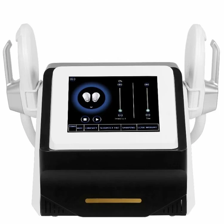 

Portable Muscle Building Body Slim High Frequency Teslasculpt Electromagnetic Machine, White&black