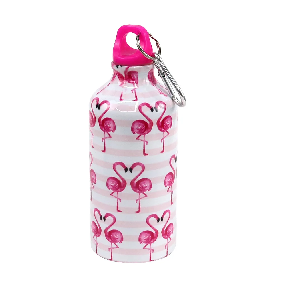 

Customized Full Printing Climbing Aluminum Water Bottles Outdoor Sport Water Bottles/Drinking Bottle With Carabiner