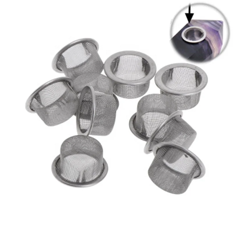

Stainless Steel Mini Percolator Smoke Accessories, Silver
