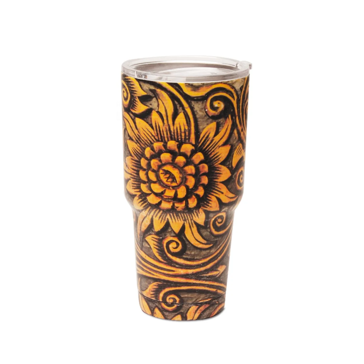 

Wholesale 30oz Tumbler Carving Flowers Stainless Steel Cup 30oz Double Wall Vacuum Tumbler DOM1071175