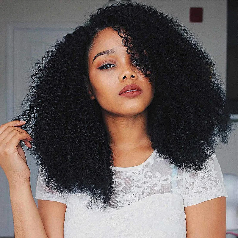 

U Part Brazilian 100% Human Hair Wigs For Black Women Wholesale Raw Indian Virgin Blend Wig Hair Extensions