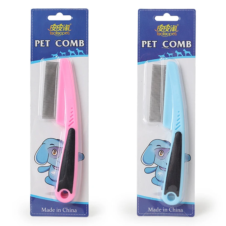 

Amazon Best Seller Cat Pet Dog Lice Flea Removal Comb, Pink/green