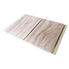 Eco-friendly pvc ceiling designs for shops decoration panels guangzhou wooden color panel with ISO9001:2015
