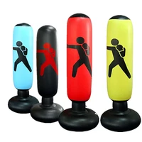 

Factory Customized Inflatable Heavy Freestanding Punching Boxing Bag Punch Boxing Bag Stand Punching Kick Training Tumbler Toy