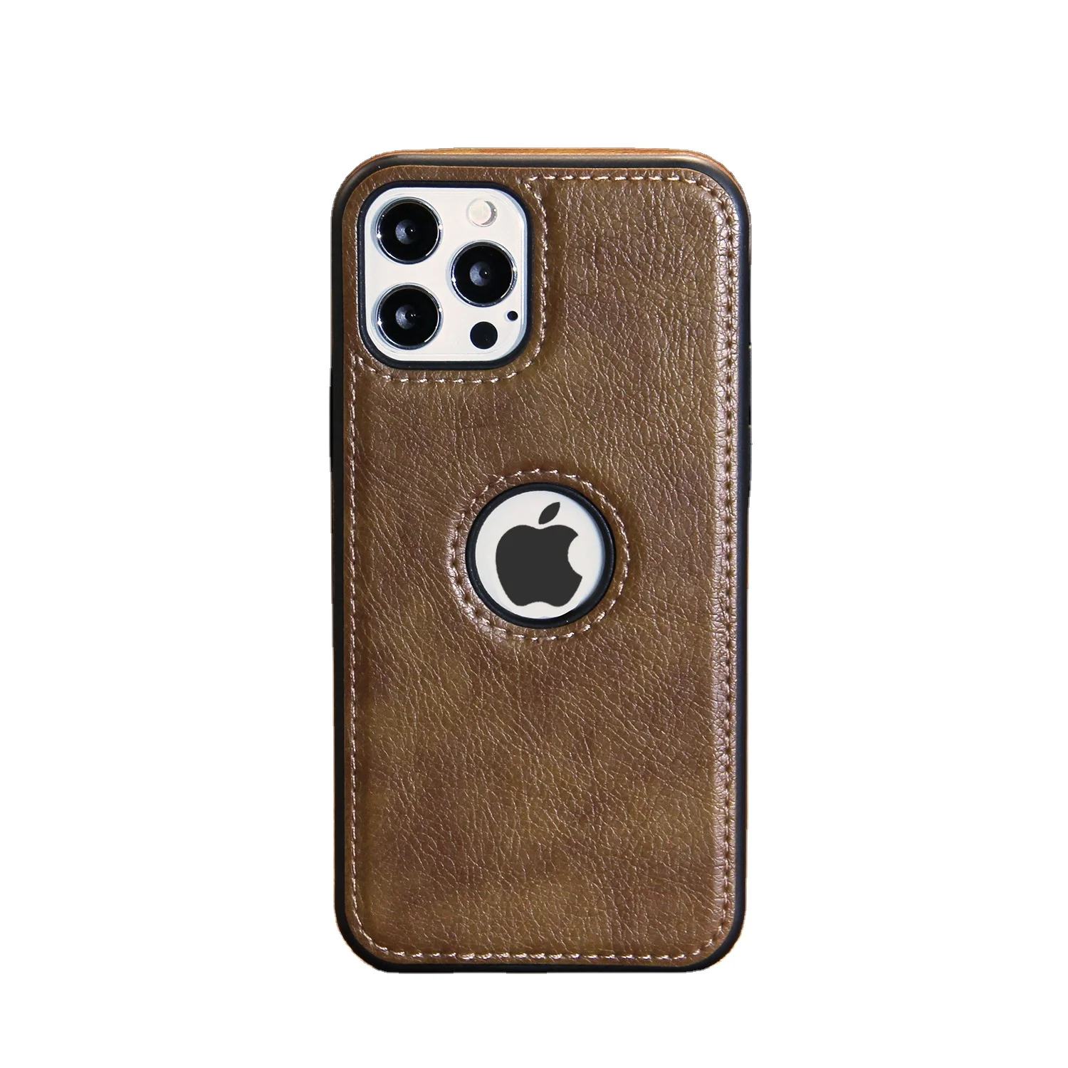 

For iPhone 12 Pro Slim Case Wholesale Designer Custom Pu Leather Phone Cover For iPhone 12 Max Case, Brown, blue, black, red
