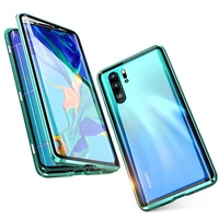 

2019 magnetic adsorption metal case for huawei p20 p30 lite pro,for huawei p20 lite magnetic case phone