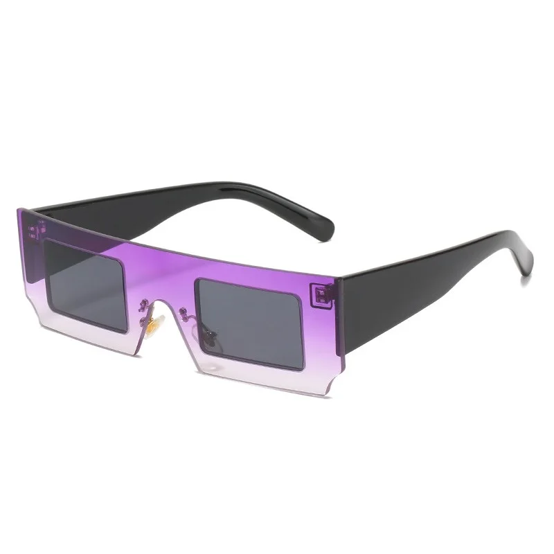 

Newest Design Small Frame High Quality Stylish Sunglasses Unisex Women INS Fashion Gradient Rectangle Square Sun Glasses Shades