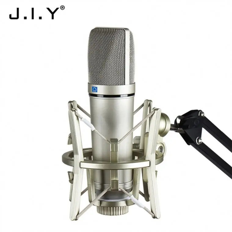 

China Factory Professional Desktop Microphone For Computer Pc Phone, Champagne