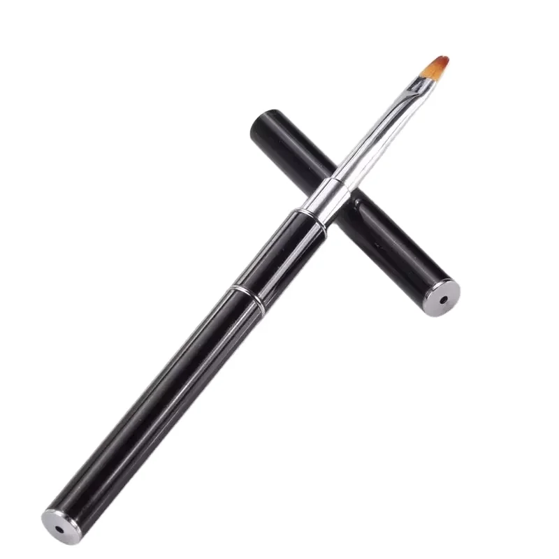 

Natural detox tools double headed steelpushing painted uv nail gel brush dual ended nail art painting pen manicure tool