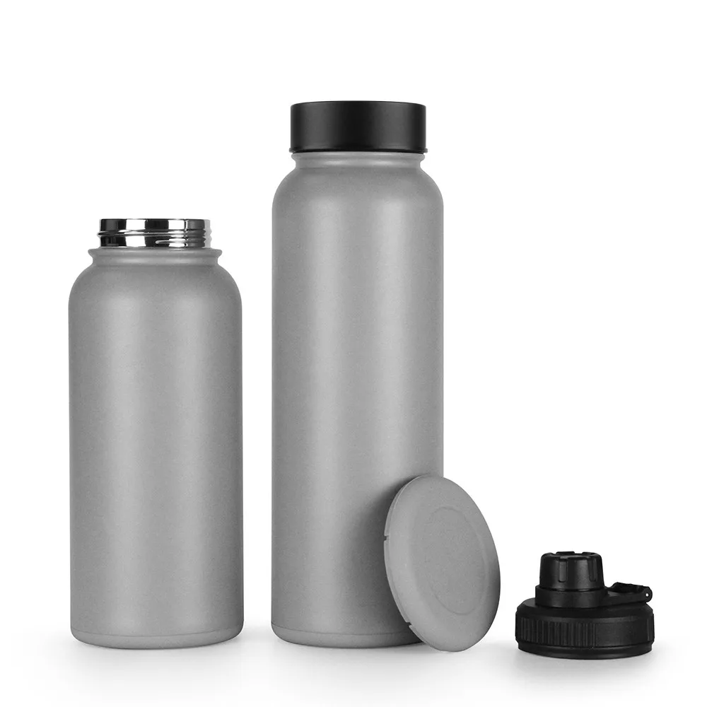 

40oz double wall stainless steel vacuum flask drink water bottle with Silicone bottom