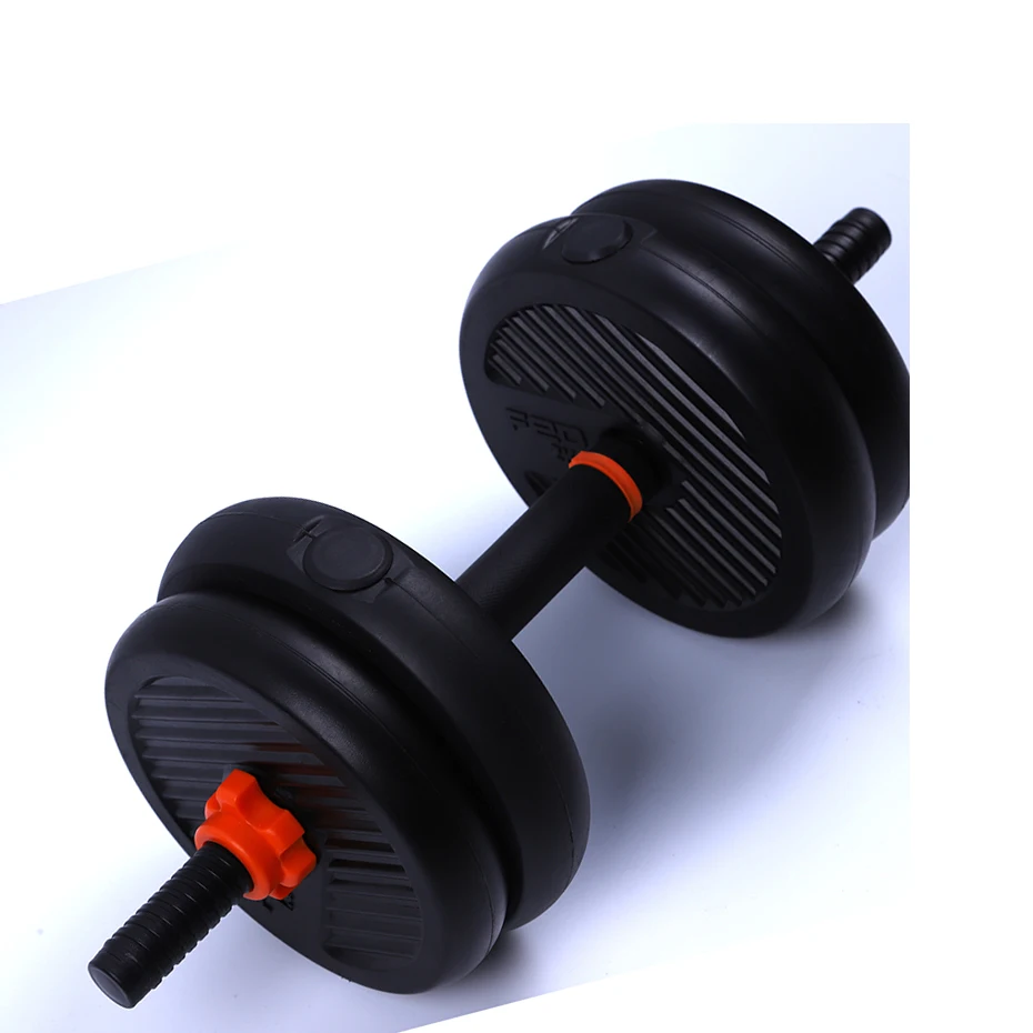 

Hot sale factory environmentally friendly cement adjustable dumbbell set fitness equipment weight training dumbbell
