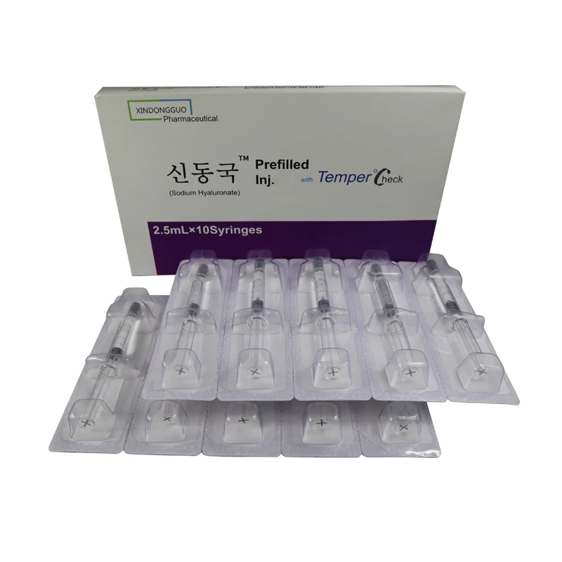 

HYARON 10 X 2.5ML/ Korea Hyaron Prefilled SODIUM HYALURONATE INJECTION