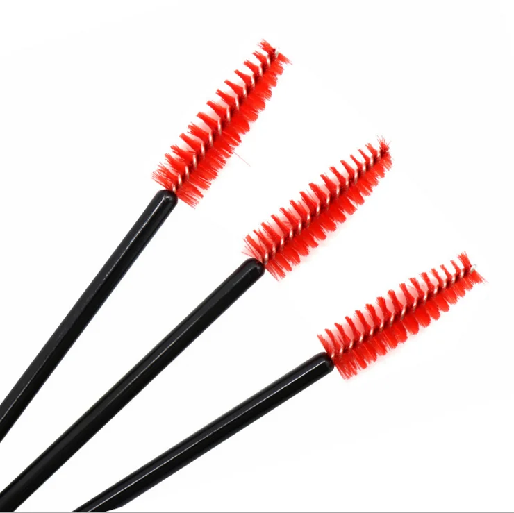 

Wholesale nice price fashion Hot Sell Colorful silicone disposable applicator eyelash brushes