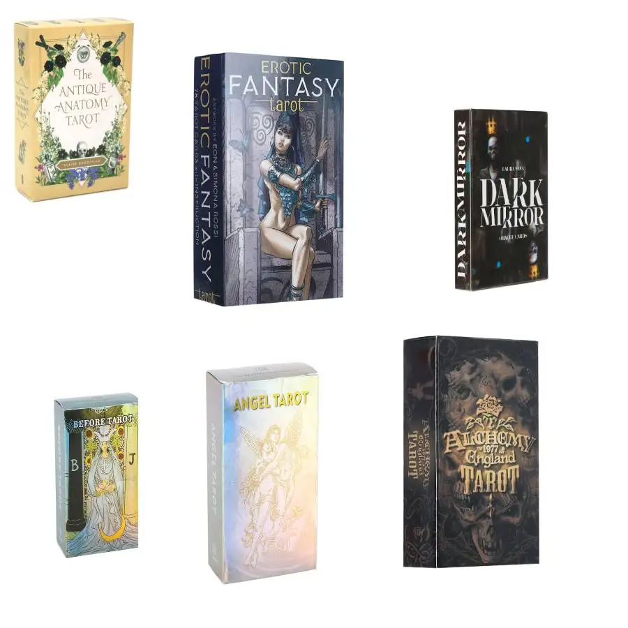 

Amazon hot selling tarot cards buy bulk tarot deck wholesale holographic shiny oracle tarot cards, 300 different styles