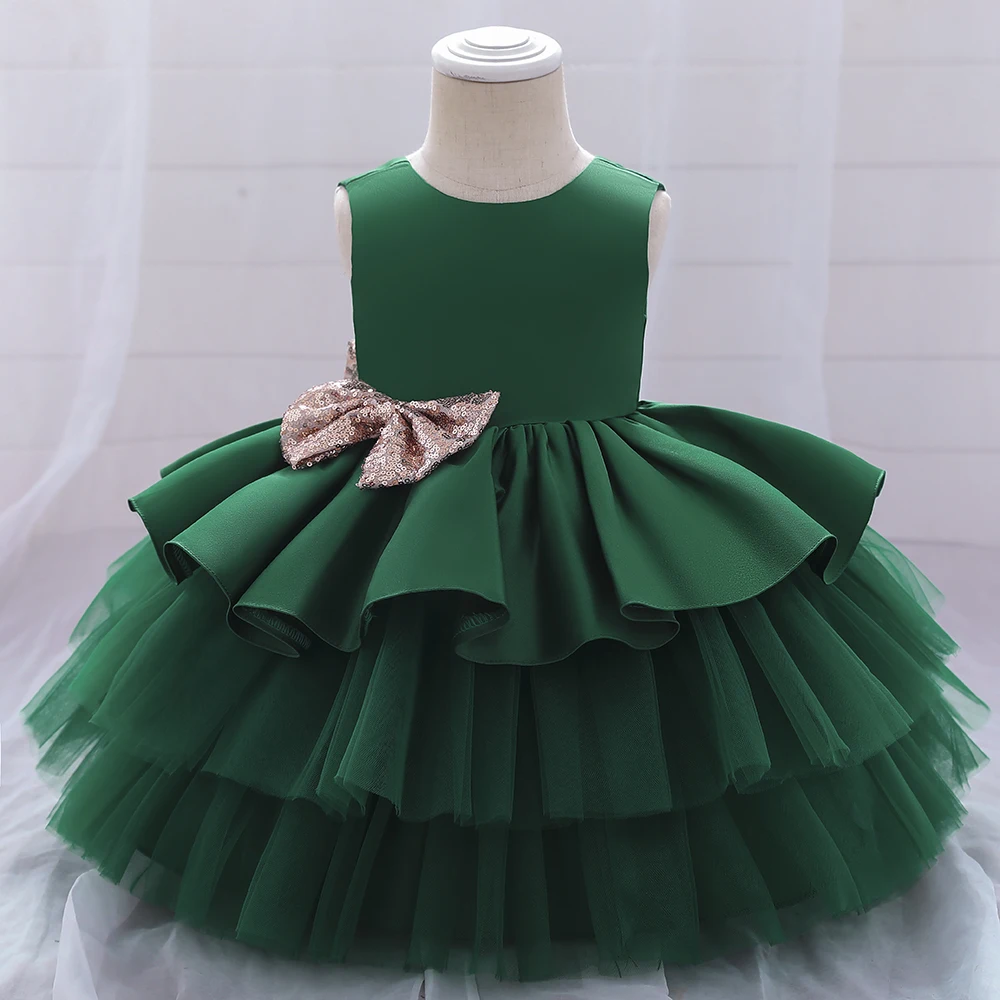 

MQATZ Top Sale Sequin Newborn Flower Girl Party Dress 10 Colors Puffy Ball Gown Lovely Girls Birthday Tutu Dress L1966XZ