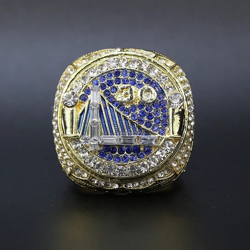

2018 basketball Golden State Warriors championship rings hip hop jewelry MVP Stephen Curry Custom knuckle Rings wholesale