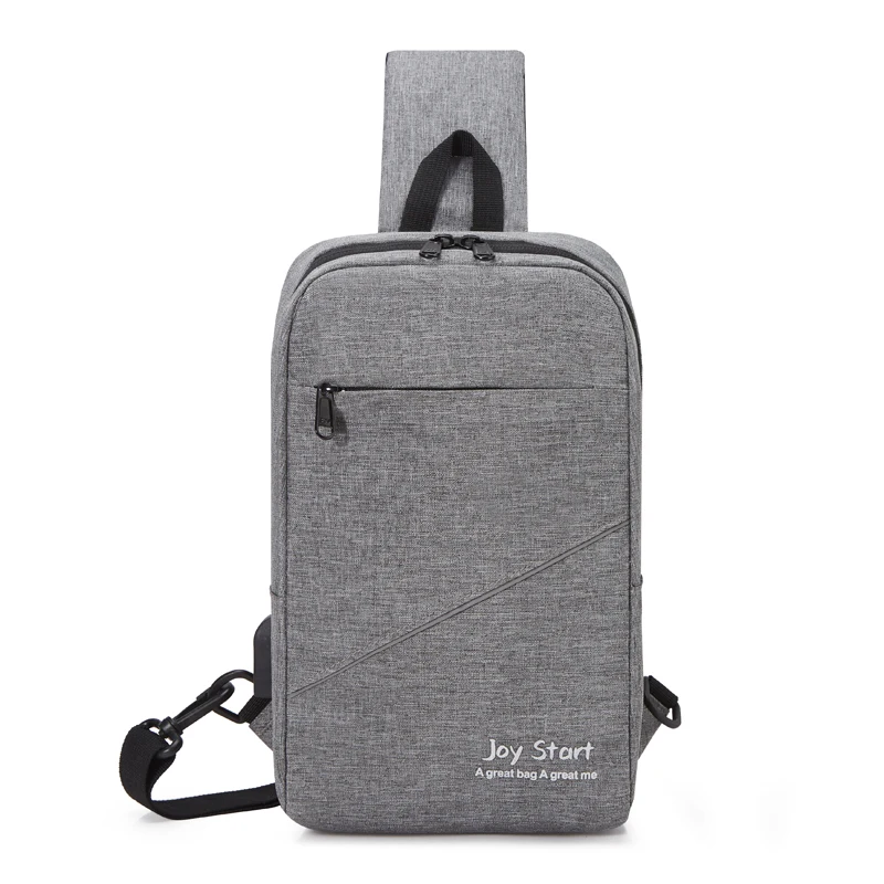 

New men chest bag small bag 2019 chest sling crossbody bag, Blue black grey purple brown wine