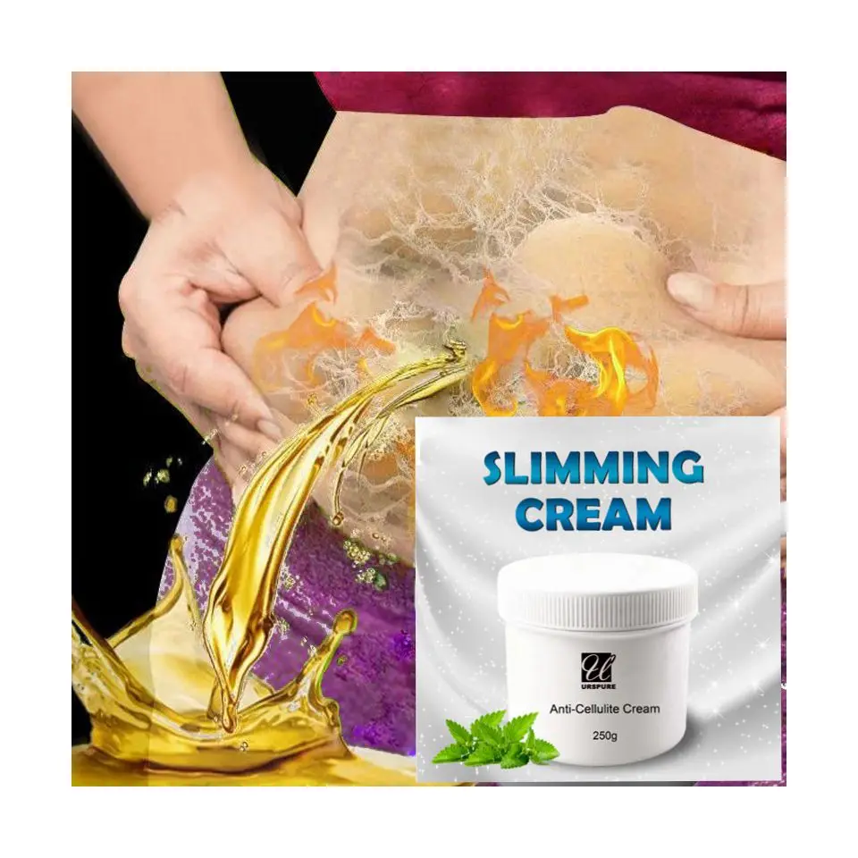 

Private label Organic fat burning and weight loss anti-cellulite hot cream