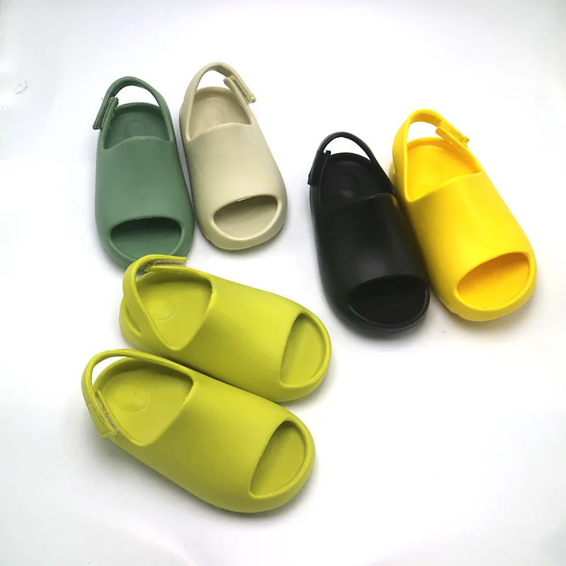 

2021 New Summer Sandals for Kids Solid EVA Boutique Baby Boy Girls Sandals Shoes, 4 colour for your choose