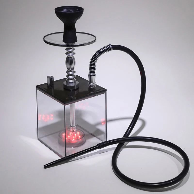 Hot High Quality Acrylic Led Shisha Box Hookah Buy Shisha Box Hookah