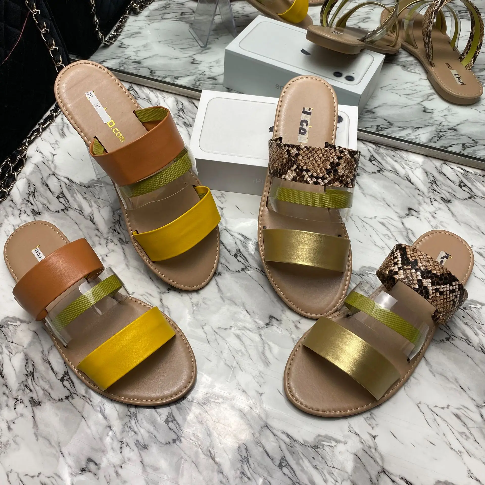 

VMAE Factory Wholesale Sandals Wish Lady Slippers Flat Sandals For Women