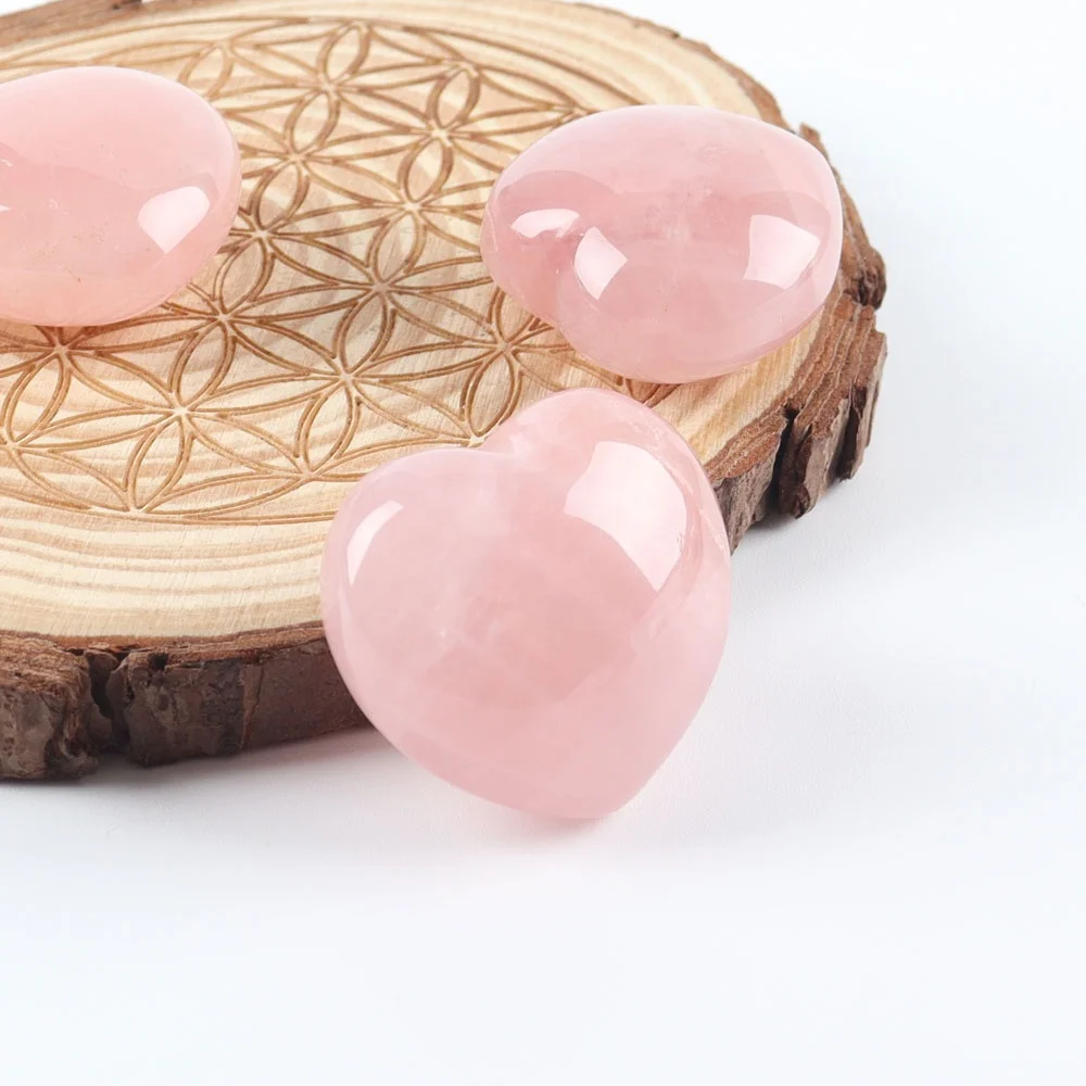 

Hot sale natural gemstone crystal heart stone for direct wholesale