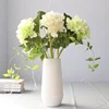 Stylish artifical hydrangea High-end silk artificial flower for home decor wedding decoration