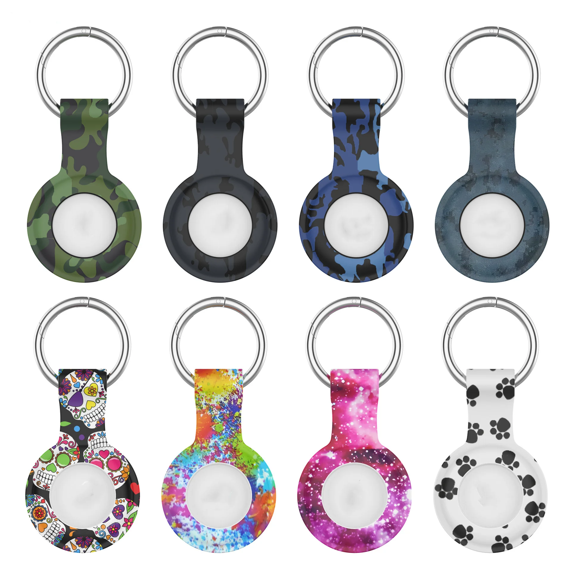 

Free Samples 2021 New Amazon Hot sale Color Printing Protective Sleeve Air Tag Tracking Case Airtag Cover