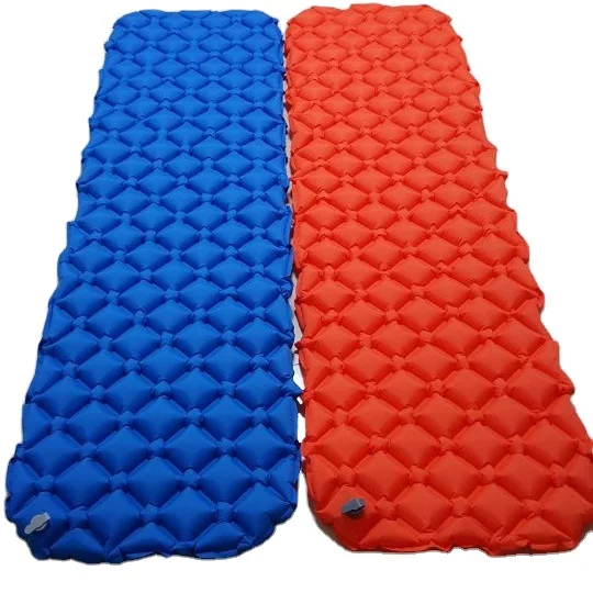 Woqi Hot Selling Ultralight air Core Sleeping Mat Inflatable Portable Waterproof Outdoor Sleeping Pad