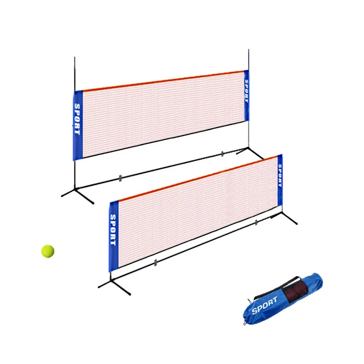 

Outdoor Wholesale Soccer Pickleball Volleyball Badminton Portable Tennis Net For Backyard, Customizable