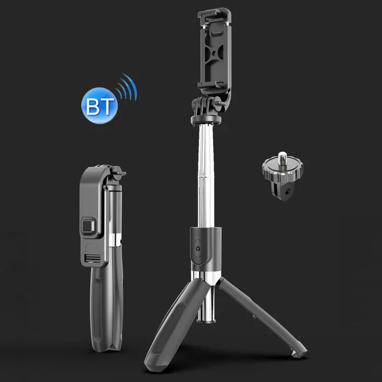 

Multi-function Adjustable Mobile Phone Camera Tripod Mini Selfie Stick