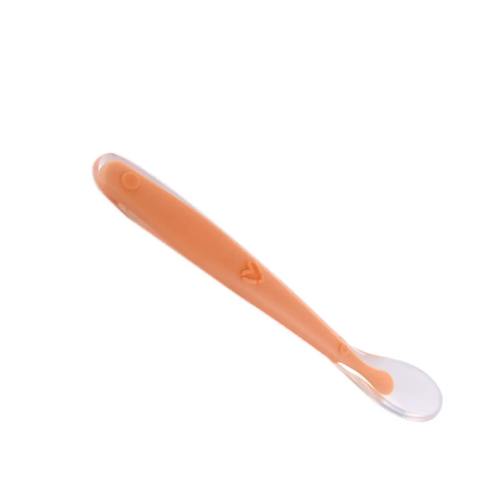 

Bpa Free Baby Led Weaning Spoon First Stage Soft-tip Baby Self Feeding Spoon Set Long Handle Silicone Baby Spoon, Customized colors